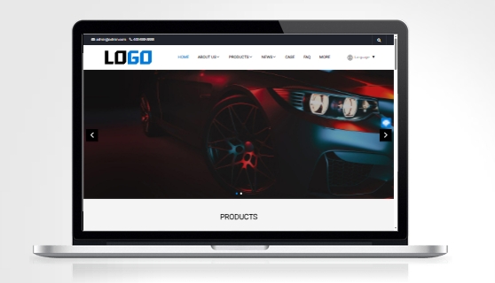 V317-自适应外贸英文多语言汽配汽车轮胎行业